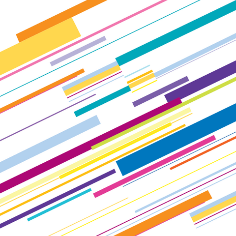 IMage of coloured bars of various widths and lengths with University of Waterloo and faculties colours