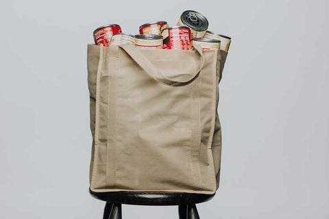 Reusable Bag with canned food