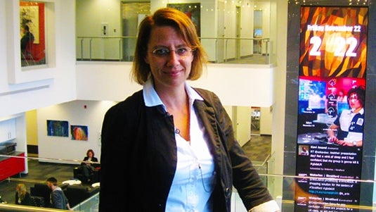 Dr. Christine McWebb, Director of Academic Programs at UWaterloo Stratford Campus.