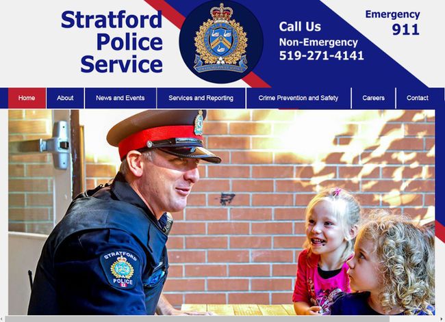 The Stratford Police Service launched a new website this week.