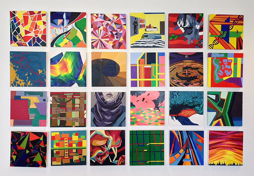 Brush With Art group of paintings