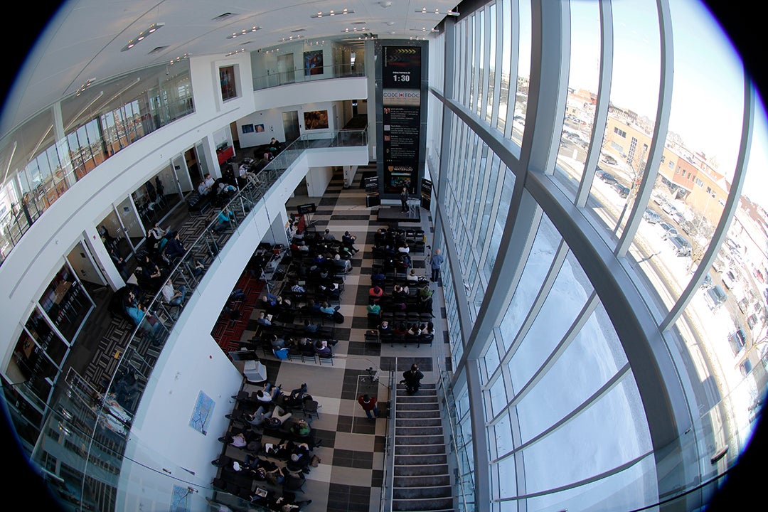  A bird's eye view of Big Data keynote speech by Hilary Mason at CODE Inspiration Day. 