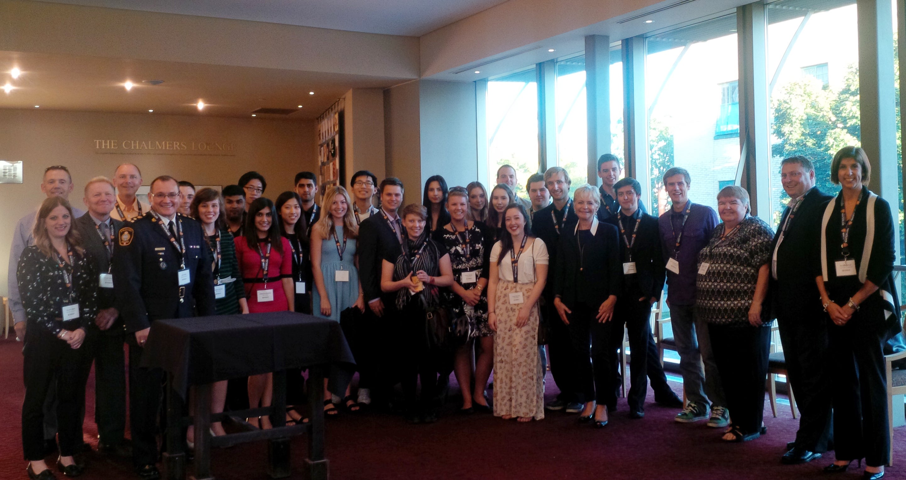 Stratford Town and Gown reception