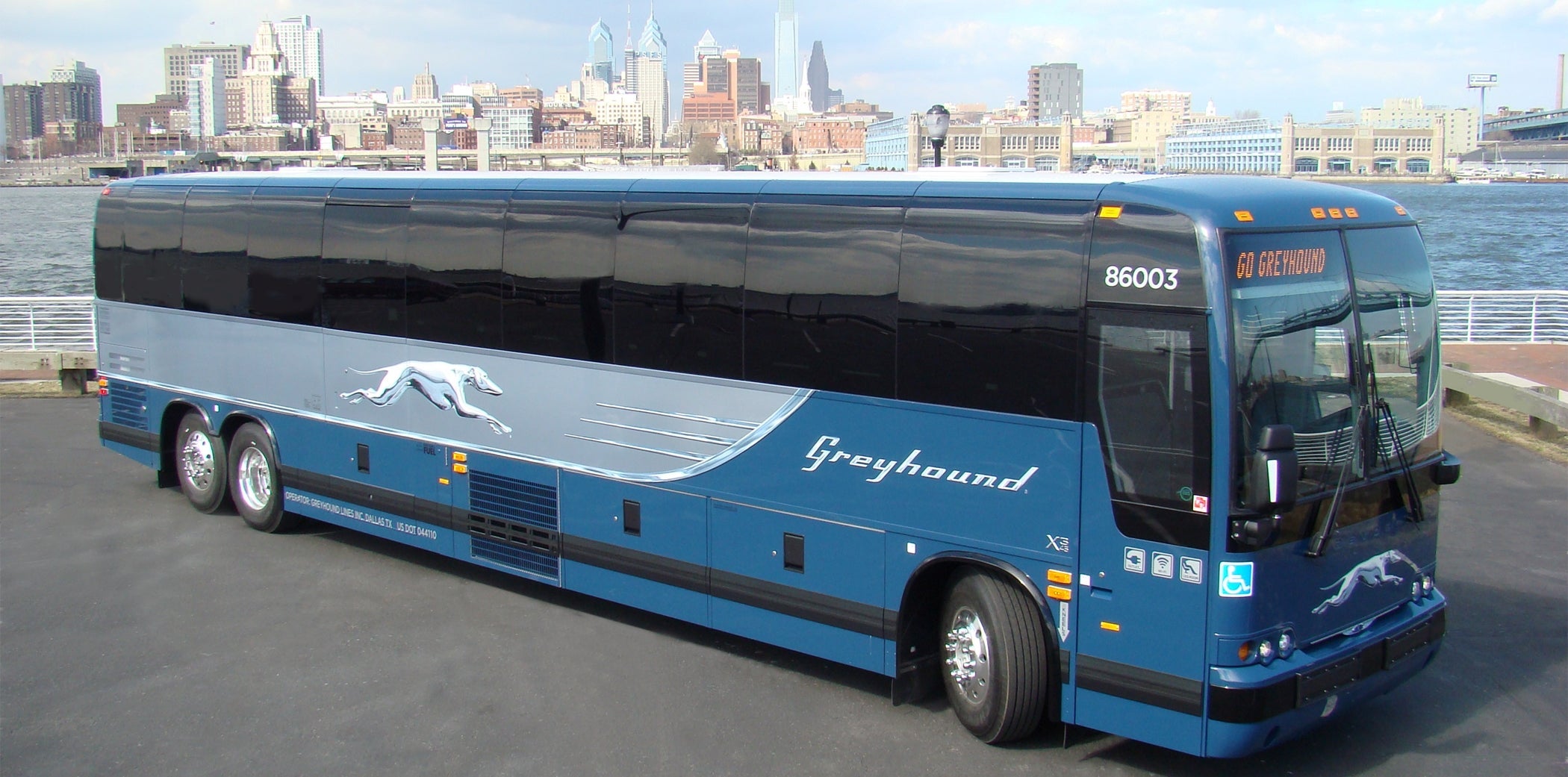 Greyhound coach