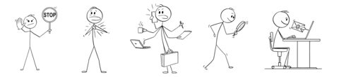 stick figures