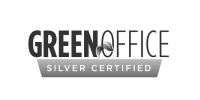 Green Office, silver certified logo