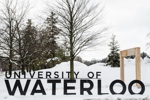 University of Waterloo main entrance