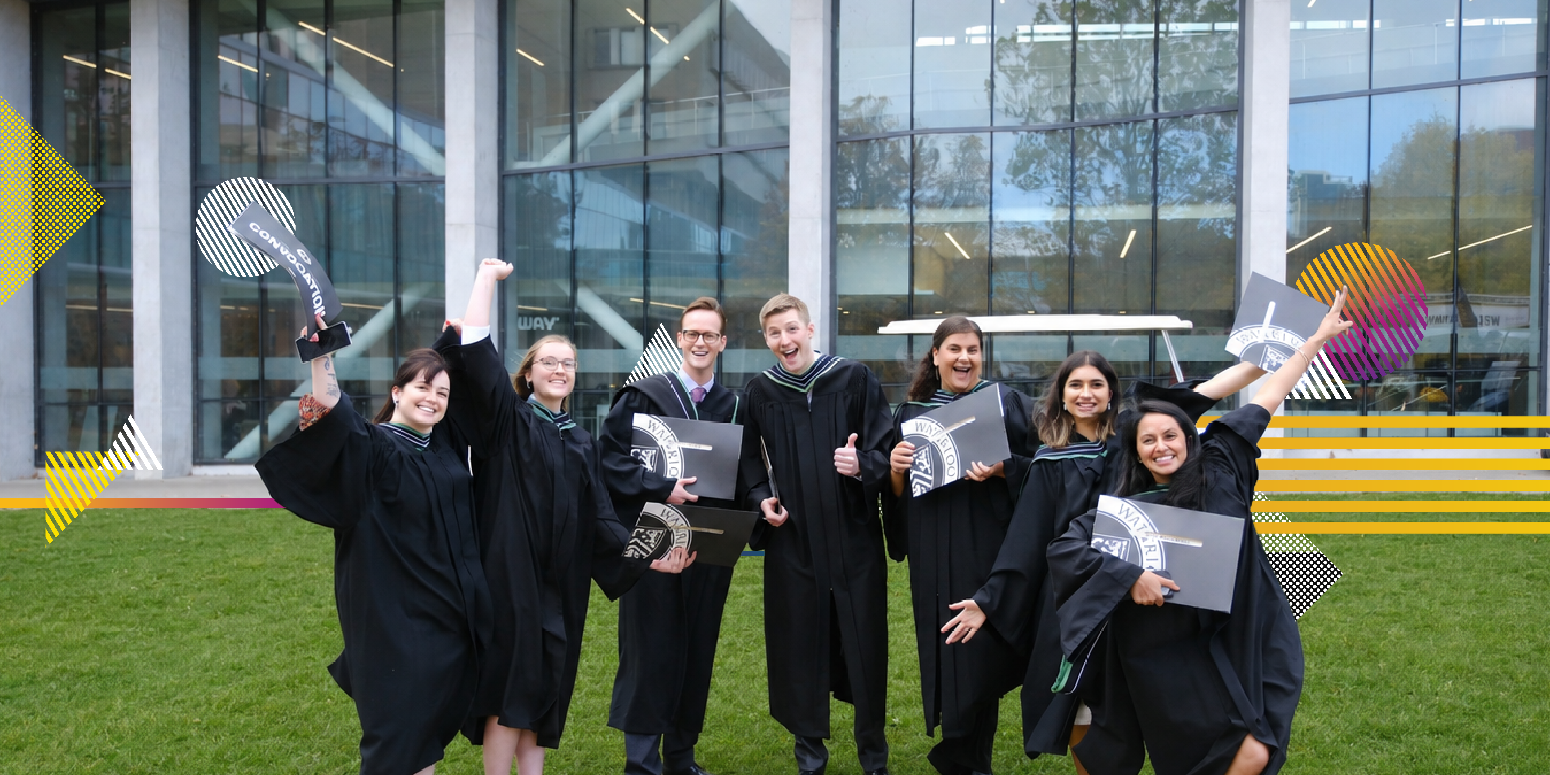 group of uwaterloo grads at convocation