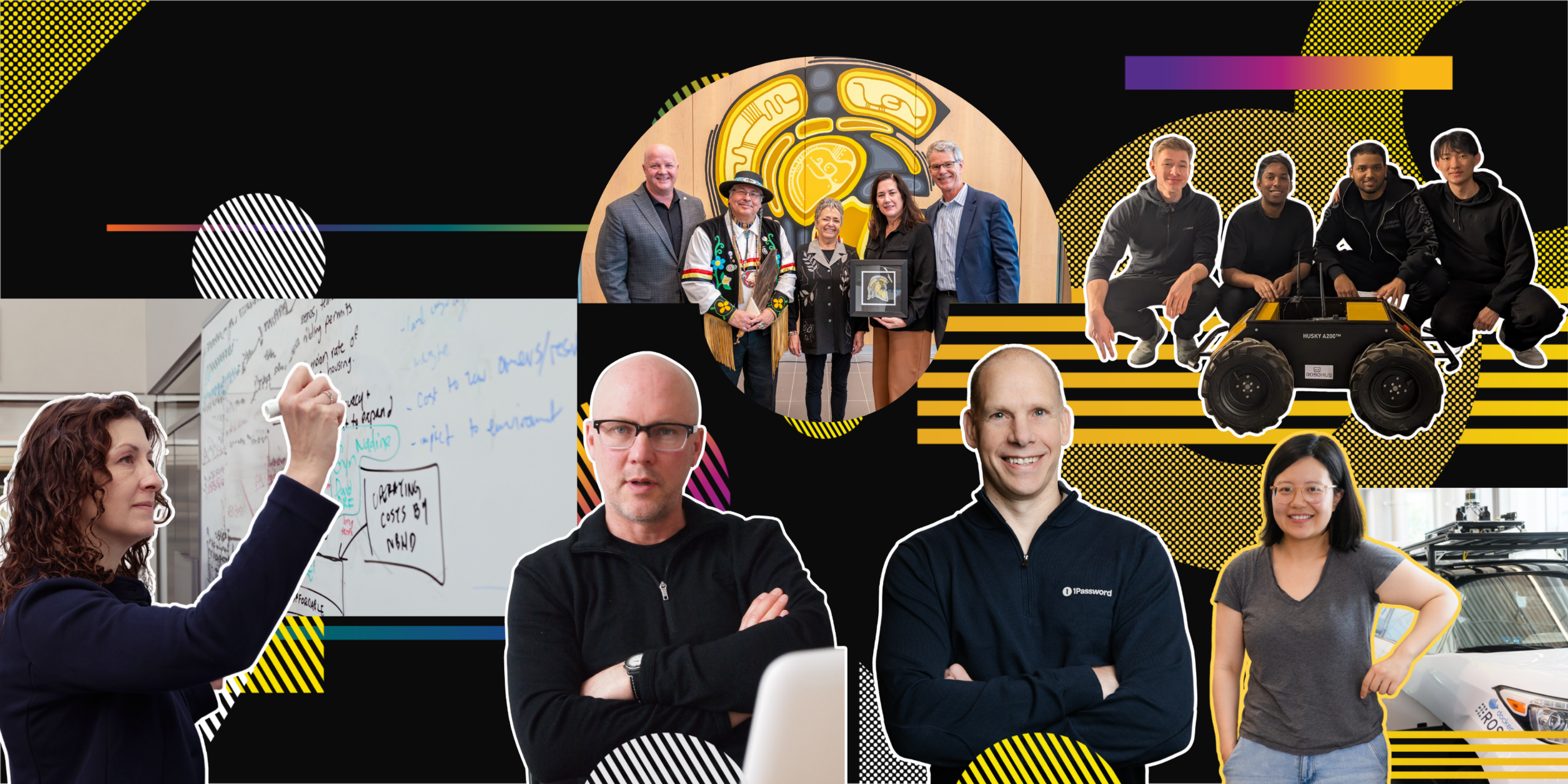 website banner image with image cut outs of individuals and groups