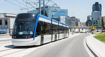 Light rail train