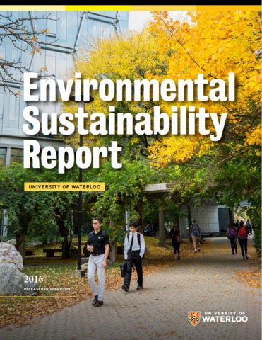 Environmental Sustainability Report 2016 cover image