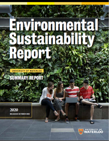 Environmental Sustainability Report 2020 cover image