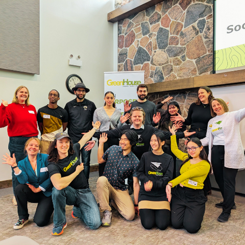 GreenHouse team in United College great hall
