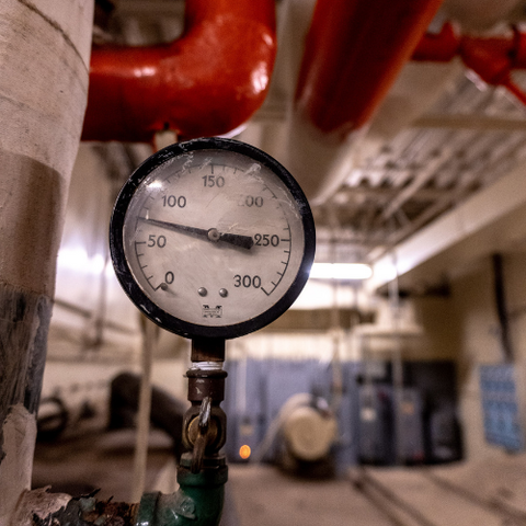 Meter in Central Plant
