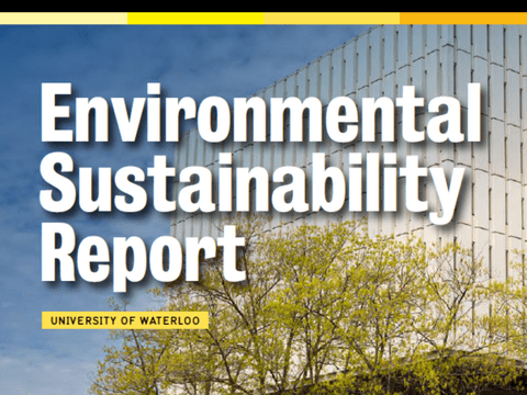 Front cover of 2025 Environmental Sustainability Report