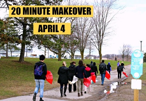 20 Minute Clean up Banner