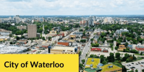 The city of Waterloo