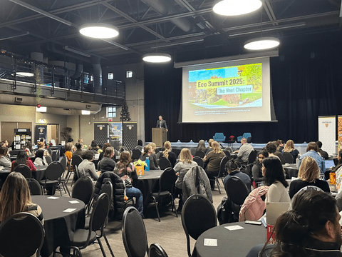 Attendees at Eco Summit 2025 in Fed Hall