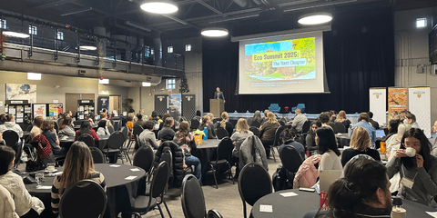 Attendees at Eco Summit 2025 in Fed Hall
