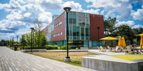 Tatham Centre in spring