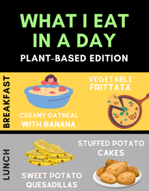 What I Eat in a Day: Plant-based Edition