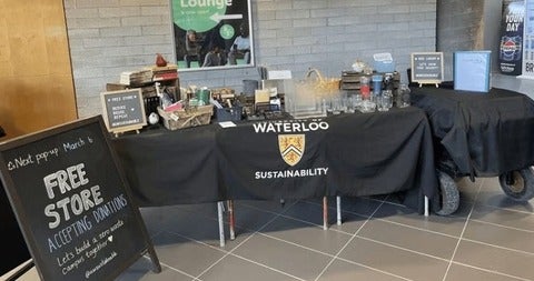 Free Store Pop-Up in Student Life Centre