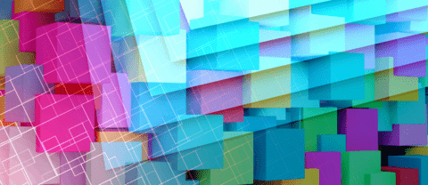 Colourful visualization of sticky notes