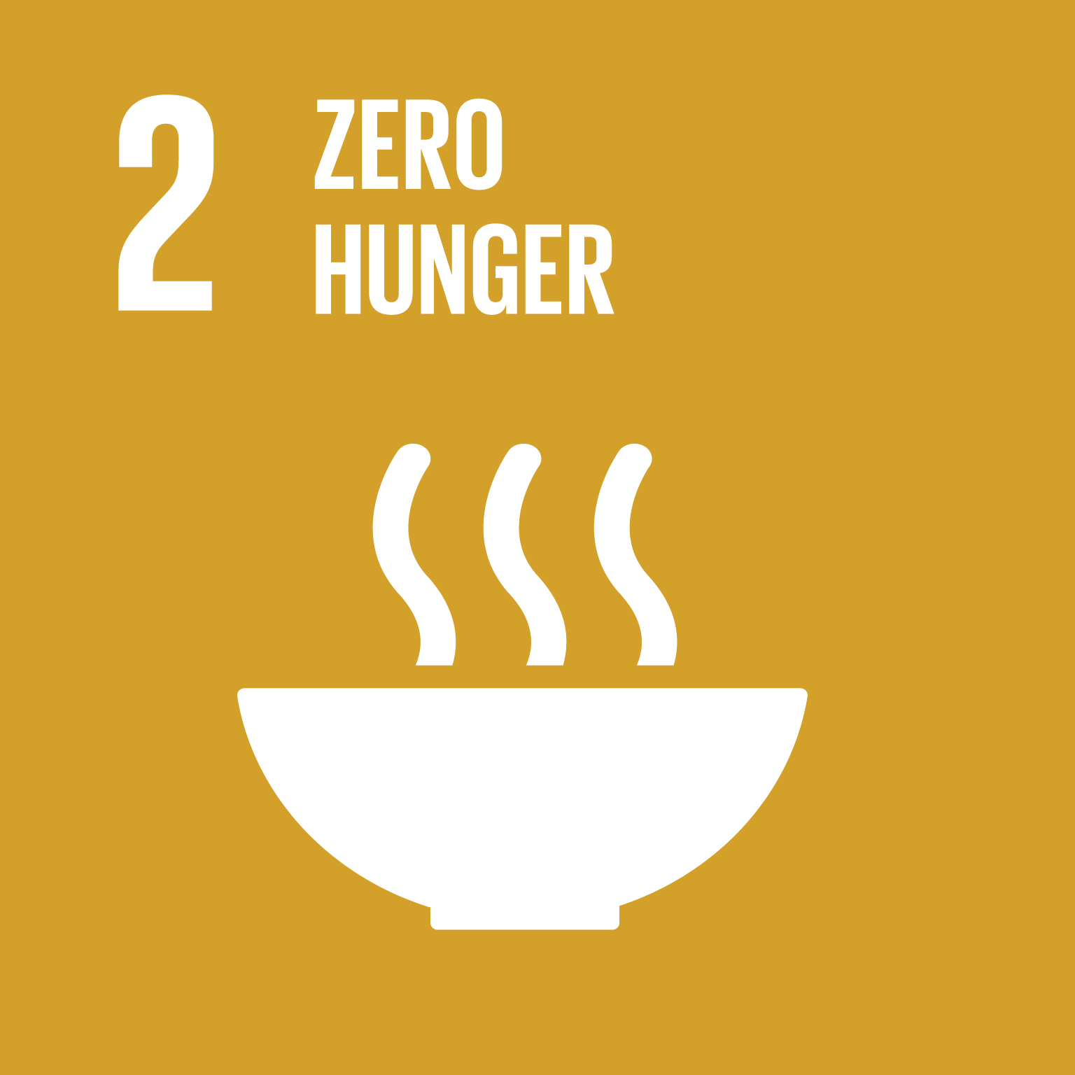 SDG 2 - Zero Hunger square icon
