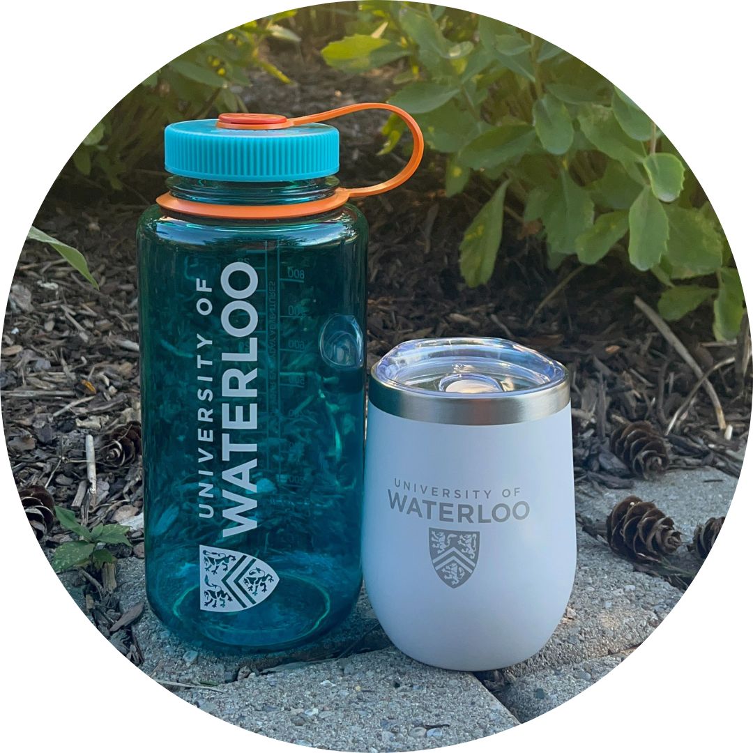 Reusable water bottle and mug