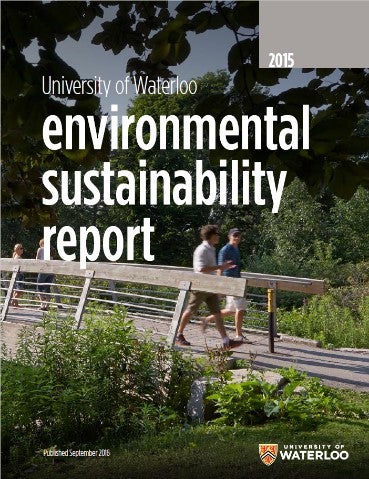Front cover of sustainabillity report