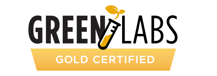 Logo of Green Labs Gold Certified