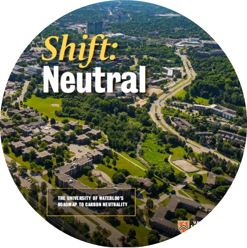 Shift Neutral over campus skyline