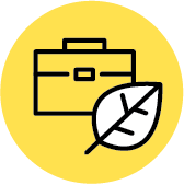 Green entrepreneurship line icon