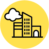 Net zero emissions line icon