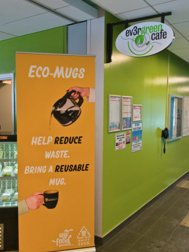 Eco mug sign