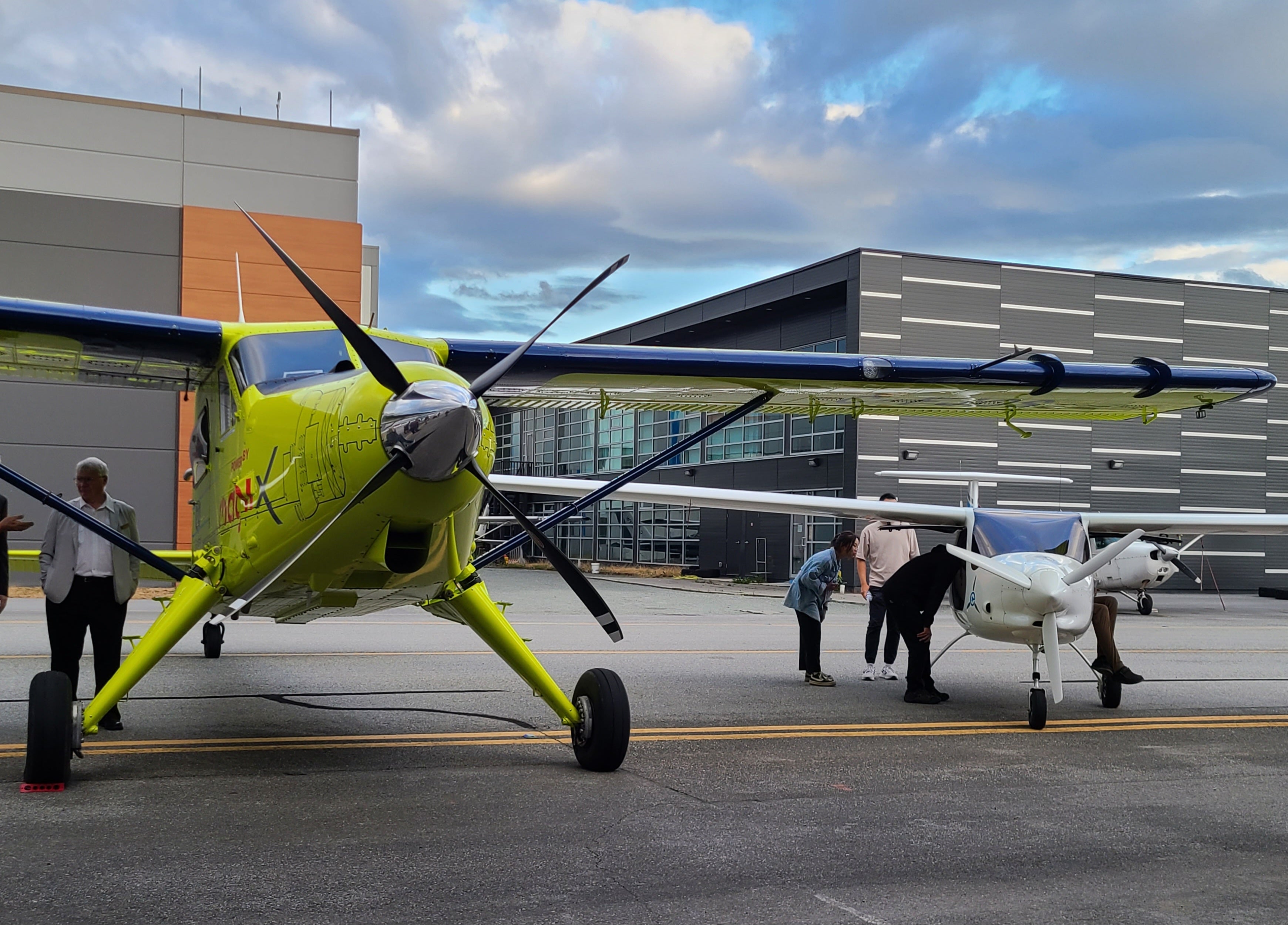 Streamlined nose of the eBeaver and Alpha Electro