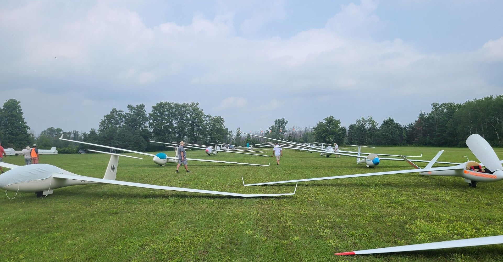 Gliders gridded at the 2023 Nationals