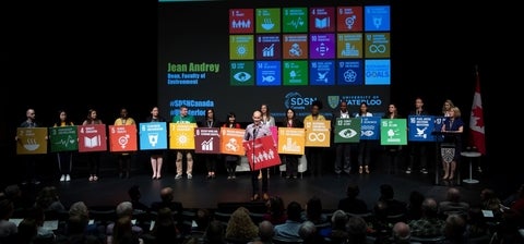 group with sdg cutouts