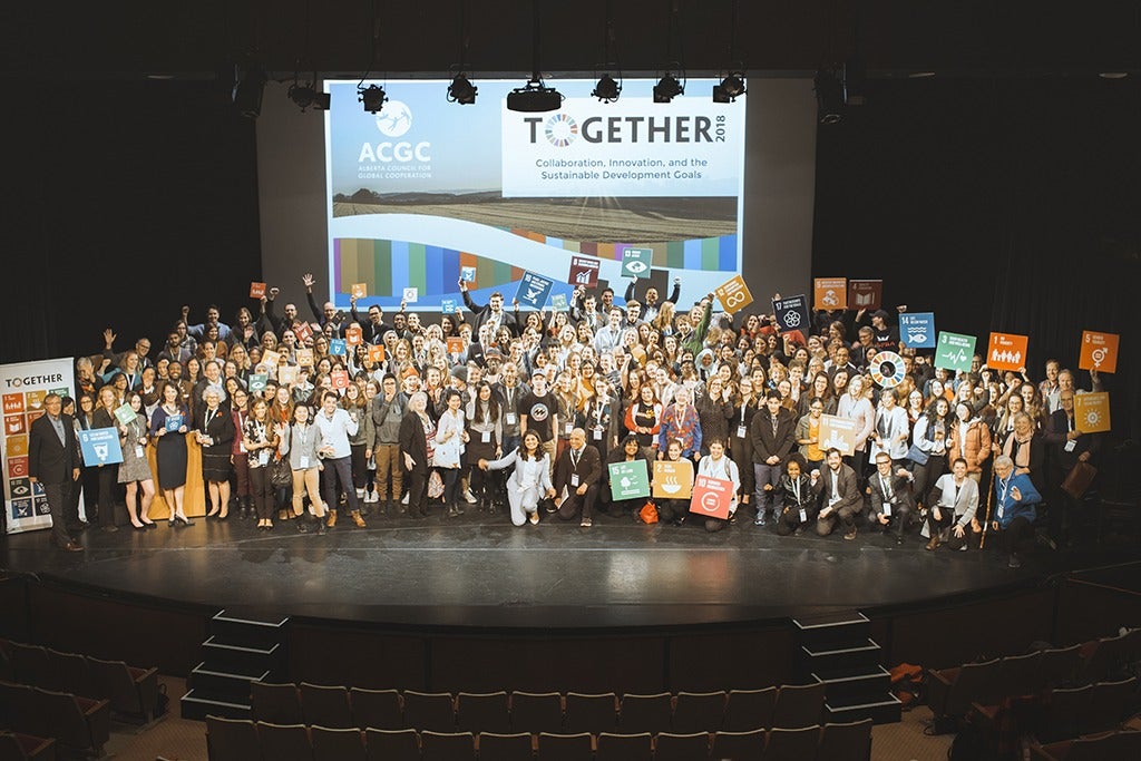 Participants gathered at the Together 2018 conference in Edmonton