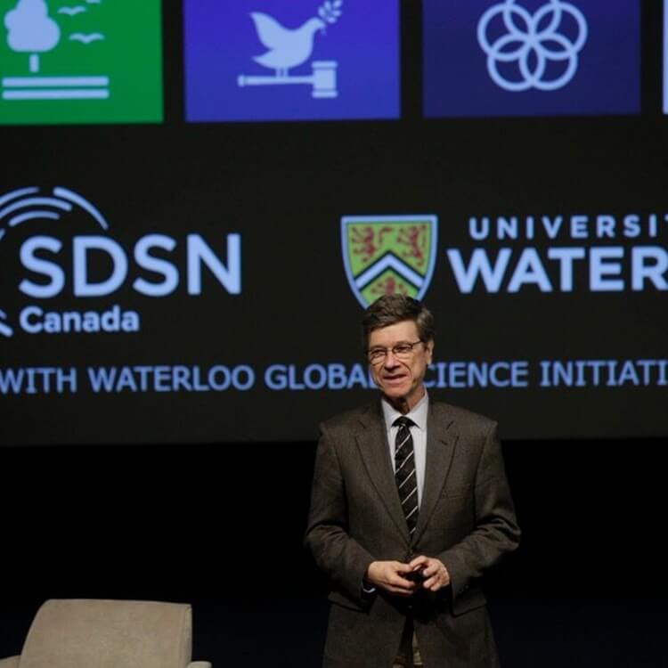 Dr. Jeffrey Sachs Speaking at the SDSN Launch 