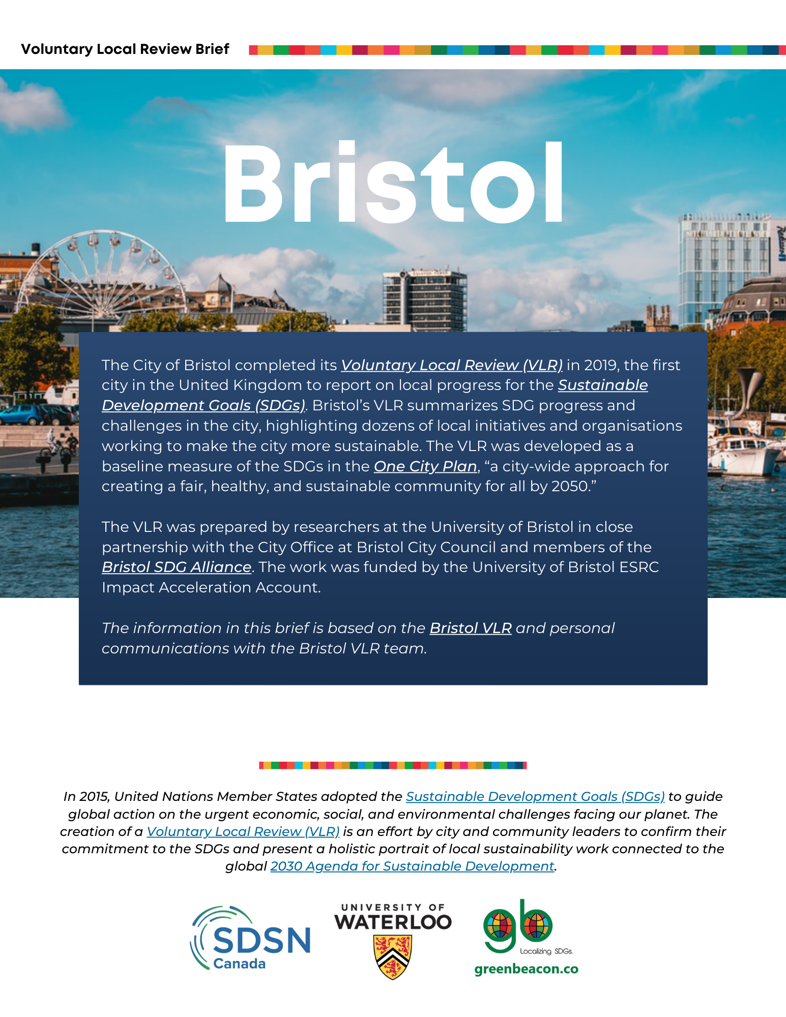 Cover photo of Bristol VLR Brief