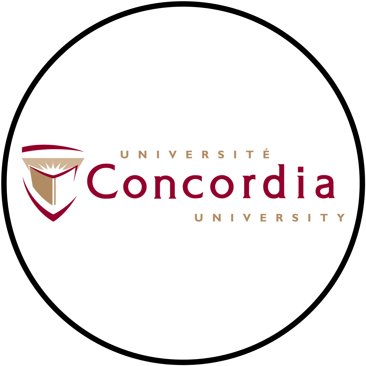 Logo of Concordia University.