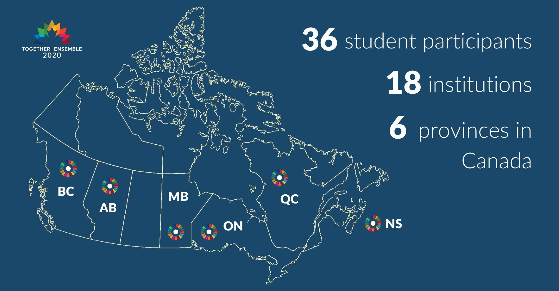 Map of Attendees at the Workshop