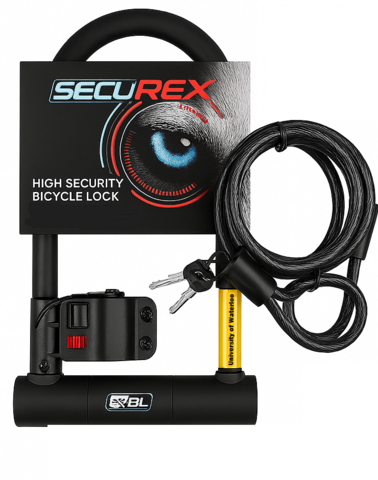 U lock and cable lock