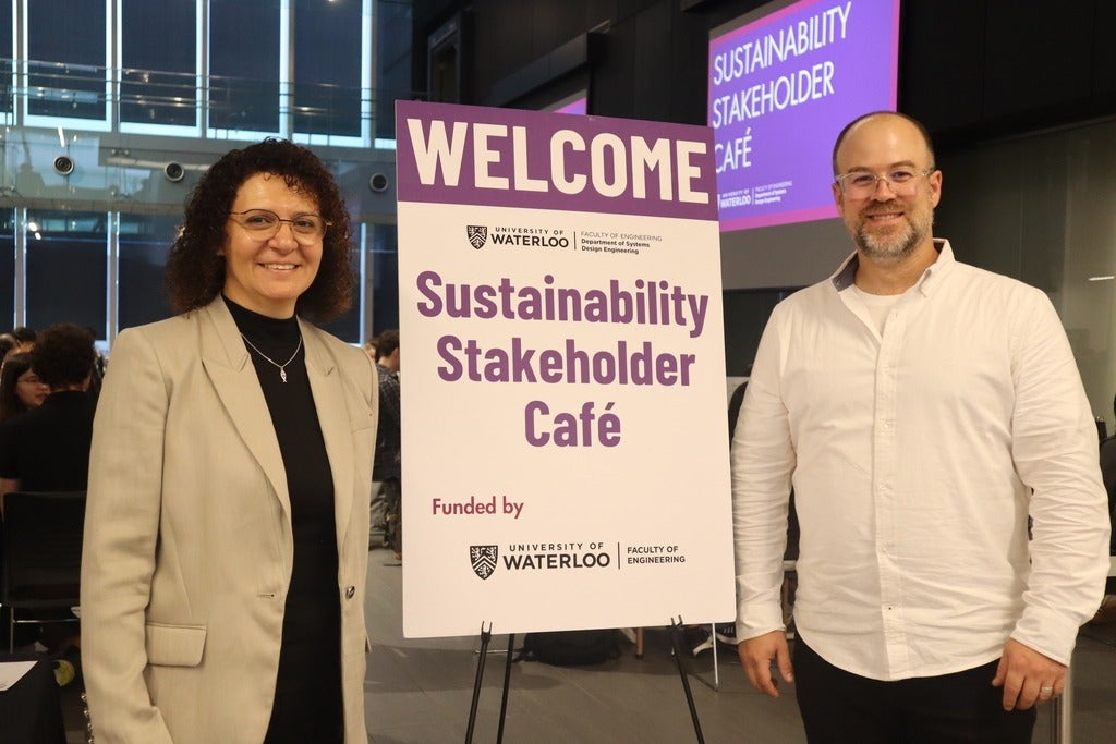 Reem Roufail and Andrew Atkinson 