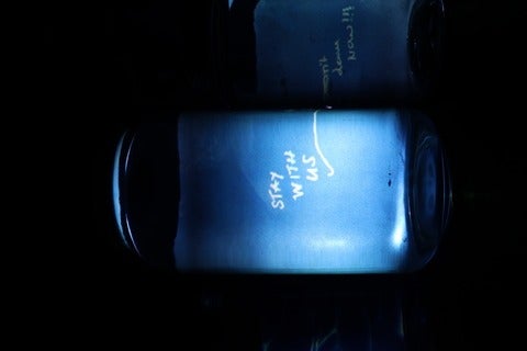 Glacier water