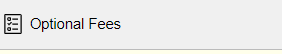 Optional Fees tab in Quest.