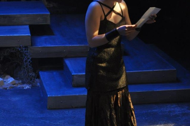 Lady Macbeth reads her letter