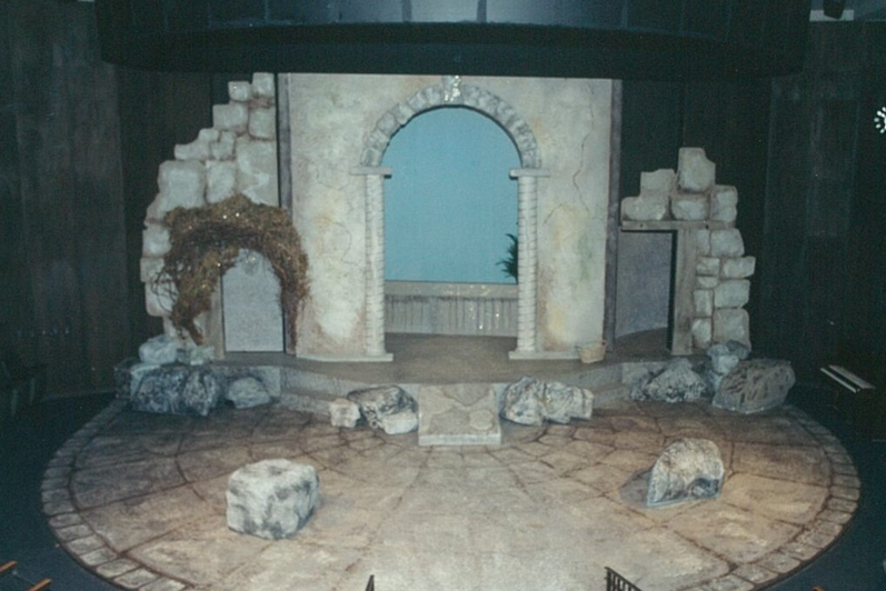 Set design of Bacchae