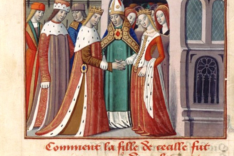 The Marriage of King Henry VI of England and Margaret of Anjou.